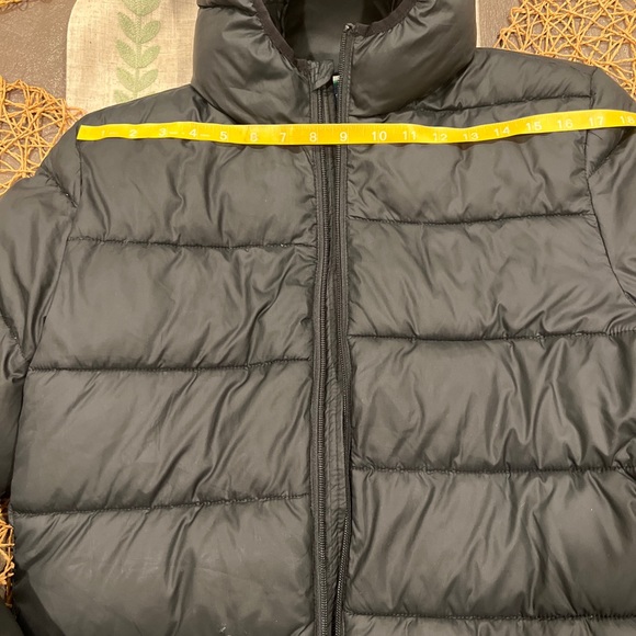 THE HUDSON'S BAY COMPANY HBC Men's Down Filled Hooded WINTER Puffer Coat BLACK S - Picture 12 of 14